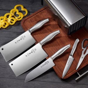 Shi ba zi zuo stainless steel kitchen knife set