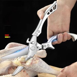 Stainless steel chicken bone shears