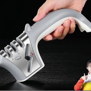 Handheld kitchen knife sharpener